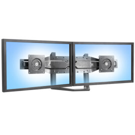 97-718-009 dual monitor & handle kit for interactive arm, e-coat black
