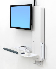 61-081-062 styleview sit-stand vl high traffic areas, bright white